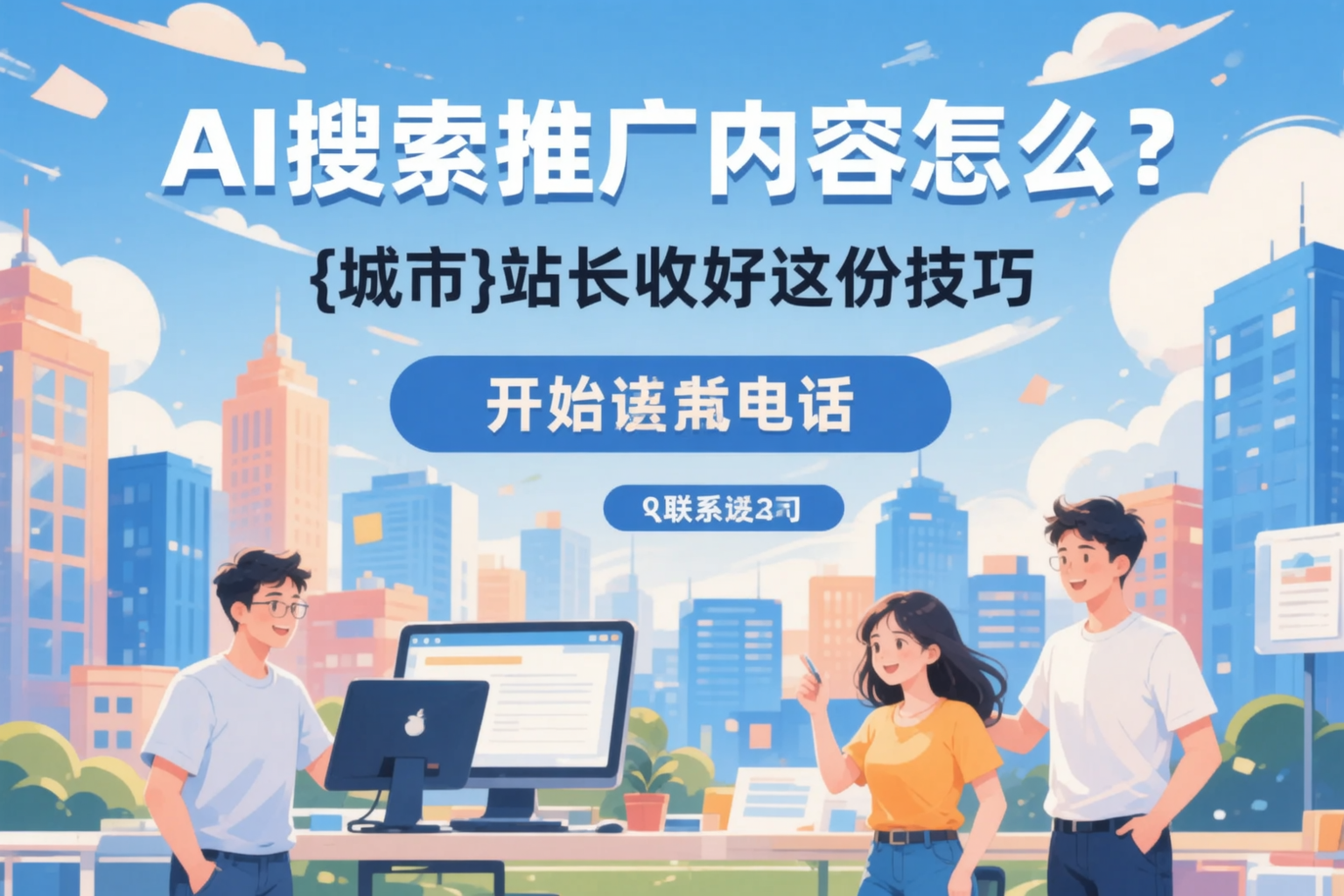 AI搜索推广内容怎么写？平邑站长收好这份技巧