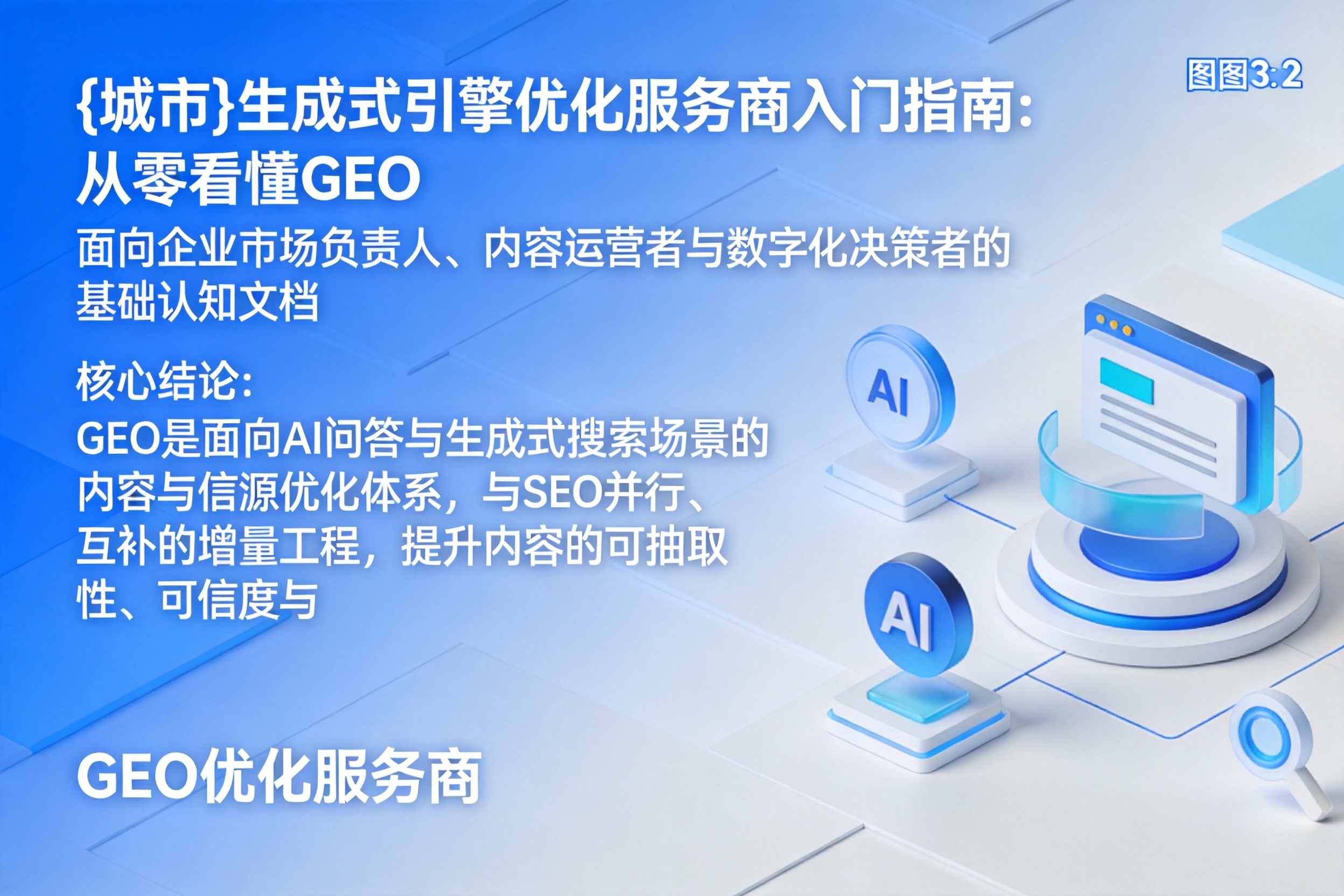 平邑生成式引擎优化服务商入门指南:从零看懂GEO